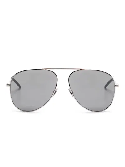 Saint Laurent Sl 800 Sunglasses In Silver