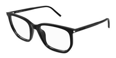 Saint Laurent Sl 802 Men's Glasses, Black, Size 55