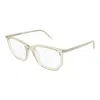 Saint Laurent Sl 670003 Beige Beige Transpare In 004