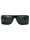 Saint Laurent Black-black-black Bio Injection Sunglasses In Black