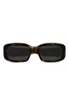 Saint Laurent Sl 809 Sunglasses In Brown