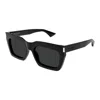 Saint Laurent Sl 810001 Black Black Black In Black