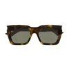 Saint Laurent Sl 810003 Havana Havana Green In Brown
