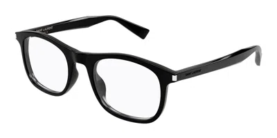 Saint Laurent Sl 811 001 Occhiali Da Vista Neri Per Uomo (solo Montatura) In Black
