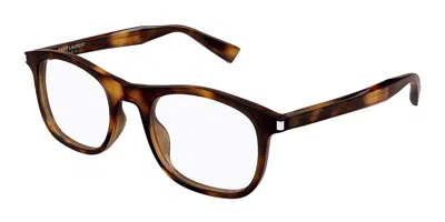 Saint Laurent Sl 811 003 Occhiali Da Vista Tartarugatishell Per Uomo (solo Montatura) In Brown