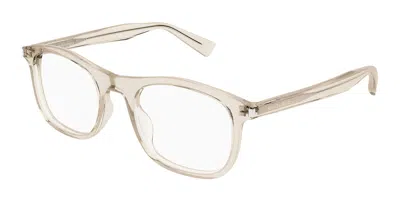 Saint Laurent Sl 811 004 Occhiali Da Vista Marroni Per Uomo (solo Montatura) In Neutral