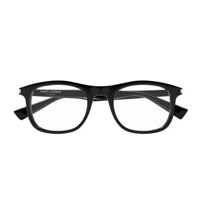 Saint Laurent Sl 811 Linea Corner Angle 001 Black Glasses
