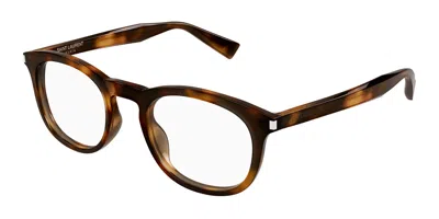 Saint Laurent Sl 813 003 Occhiali Da Vista Tartarugatishell Per Uomo (solo Montatura) In Brown