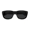 Saint Laurent Sl 815 Romy Linea Sl Logo 001 Black Black Sunglasses In Black