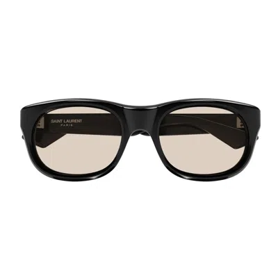 Saint Laurent Logo-print Sunglasses