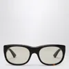 Saint Laurent Sl 815 Romy Sunglasses Dark Havana/light Yellow In Black