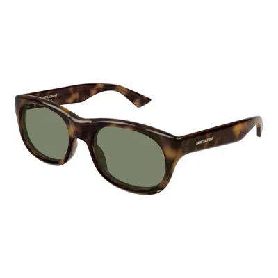 Saint Laurent Sl 815 Romy002 Havana Havana Green In Brown