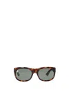 Saint Laurent Brown Havana Sunglasses In Brown