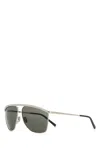 Saint Laurent Sl820 Victorie Aviator Sunglasses In Green