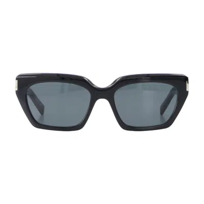 Saint Laurent Sl 826 Page Sunglasses In Blue