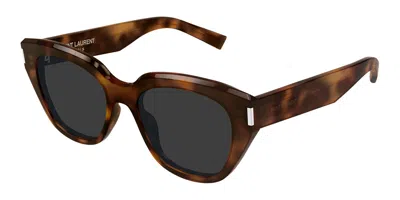 Saint Laurent Sl 827 002 Occhiali Da Sole Tartarugatishell Per Donna In Black