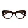 Saint Laurent Sl 829 Linea Corner Angle Eyeglasses In Brown
