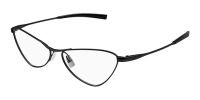 Saint Laurent Sl 830 Opt 001 Occhiali Da Vista Neri Per Donna (solo Montatura) In Metallic