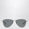 Saint Laurent Essential Aviator Sunglasses In Gray