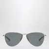 Saint Laurent Essential Aviator Sunglasses In Gray
