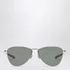 Saint Laurent Sl 831 Silver/black Sunglasses In Gray