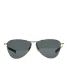 Saint Laurent Essential Aviator Sunglasses In Gray