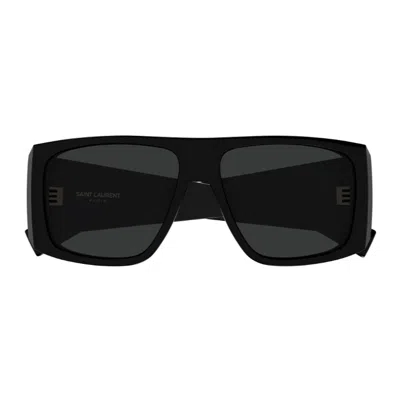 SAINT LAURENT SAINT LAURENT SL 832 LINEA SL LOGO 001 BLACK SUNGLASSES
