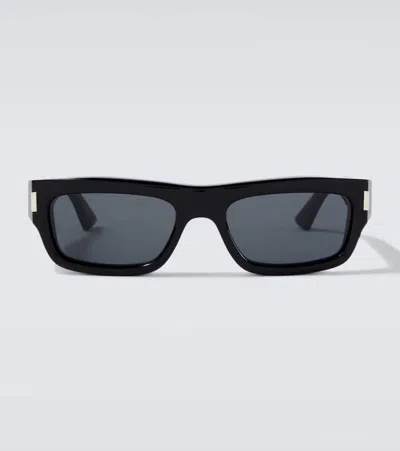 Saint Laurent Sl 837 Rectangular Sunglasses In Black