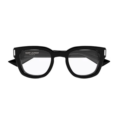 Saint Laurent Sl 838 Linea Corner Angle Eyeglasses In Black