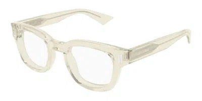 Saint Laurent Sl 838 Opt 004 Occhiali Da Vista Gialli Per Uomo (solo Montatura) In Green