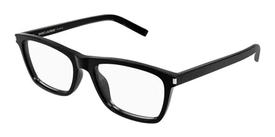Saint Laurent Sl 841 005 Occhiali Da Vista Neri Per Uomo (solo Montatura) In Black