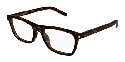 Saint Laurent Sl 841 006 Occhiali Da Vista Tartarugatishell Per Uomo (solo Montatura) In Green