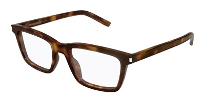 Saint Laurent Sl 842 003 Occhiali Da Vista Tartarugatishell Per Uomo (solo Montatura) In Brown
