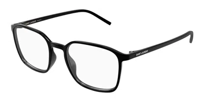 Saint Laurent Sl 845 001 Occhiali Da Vista Neri Per Uomo (solo Montatura) In Black