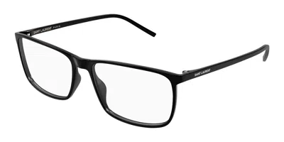 Saint Laurent Sl 846 001 Occhiali Da Vista Neri Per Uomo (solo Montatura) In Black