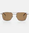 Saint Laurent Sl 866 Aviator Sunglasses In Pattern