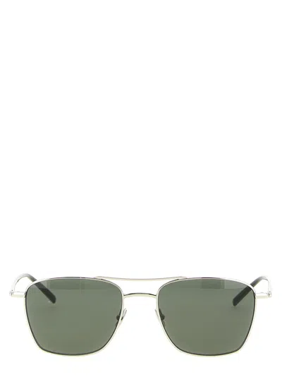 Saint Laurent Sl 866 Sunglasses In Silver
