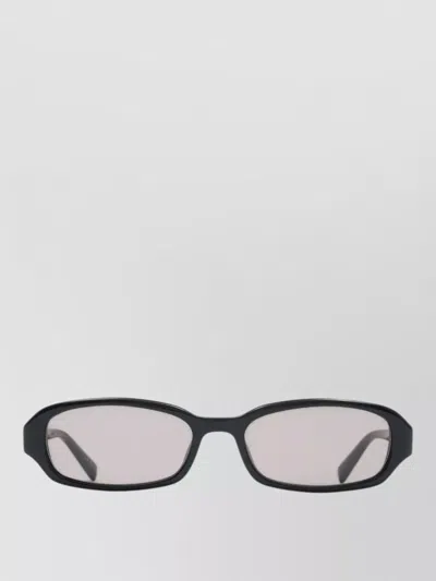Saint Laurent Sl 872 Erin Acetate Rectangular Sunglasses In Pink
