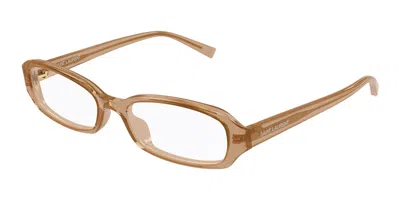 Saint Laurent Sl 872 Erin Opt 004 Occhiali Da Vista Marroni Per Donna (solo Montatura) In Brown