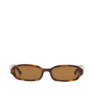 Saint Laurent Sl 872 Sunglasses In Brown