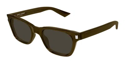 Saint Laurent Sl 874 004 Men's Sunglasses Brown Size 52 - Free Rx Lenses  - Free Rx Lenses