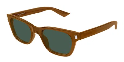 Saint Laurent Sl 874 005 Men's Sunglasses Brown Size 52 - Free Rx Lenses  - Free Rx Lenses