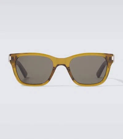 Saint Laurent Sl 874 Square Sunglasses In Green