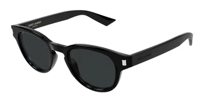 Saint Laurent Sl 876 001 Men's Sunglasses Black Size 48 - Free Rx Lenses  - Free Rx Lenses