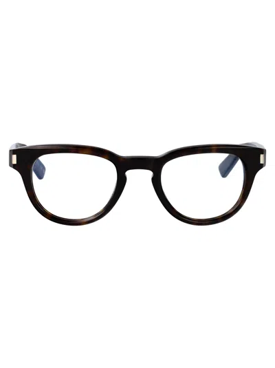 Saint Laurent Round Optical Sl 876 Opt 002 In Brown