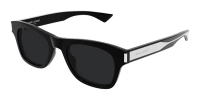 Saint Laurent Sl 877 001 Men's Sunglasses Black Size 51 - Free Rx Lenses  - Free Rx Lenses