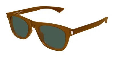 Saint Laurent Sl 879 005 Men's Sunglasses Brown Size 51 - Free Rx Lenses  - Free Rx Lenses