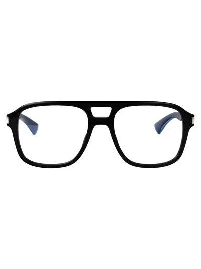 Saint Laurent Aviator Optical Sl 881 Opt 001 In Black
