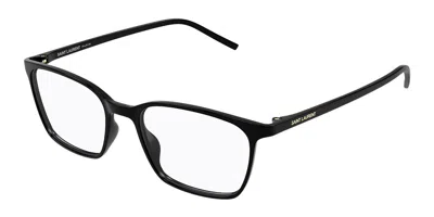 Saint Laurent Sl 885 001 Men's Glasses Black Size 53 - Free Lenses - Blue Light Block Available In Brown