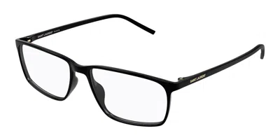 Saint Laurent Sl 886 001 Men's Glasses Black Size 57 - Free Lenses - Blue Light Block Available